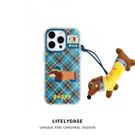 iPhone Lanyard Series | Dachshund Pendant Phone Case