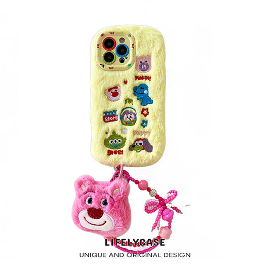 iPhone Lanyard Series | Toy Story Cartoon Plush Phone Case