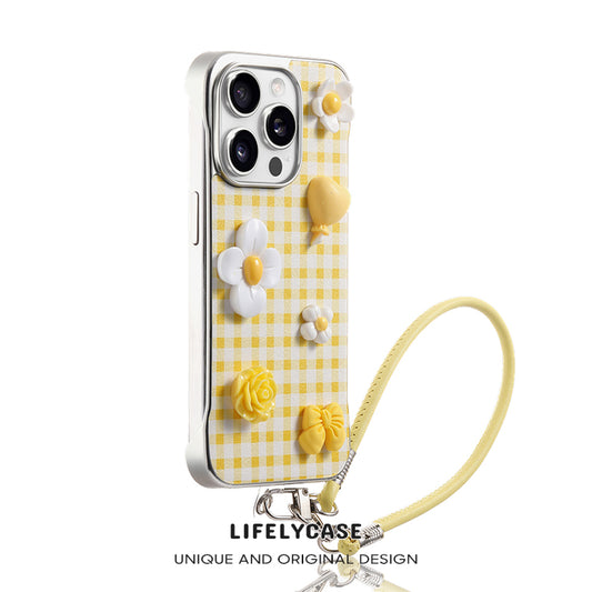 iPhone Lanyard Series | Liquid Silicone Cartoon Phone Case