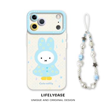 iPhone beads series | Cute Girly Liquid Silicone Phone Case