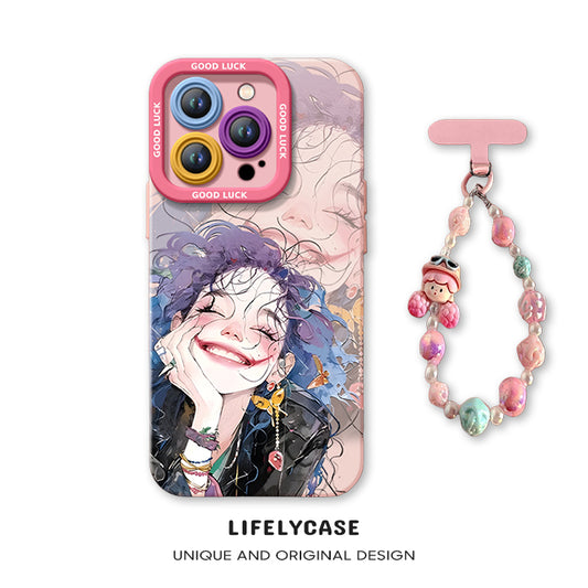 iPhone beads series | Harley Quinn Liquid Silicone Phone Case