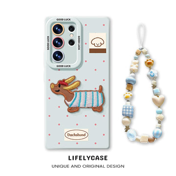 Dachshund Phone Case for Samsung Galaxy – Cute Dog Lover Protective Cover