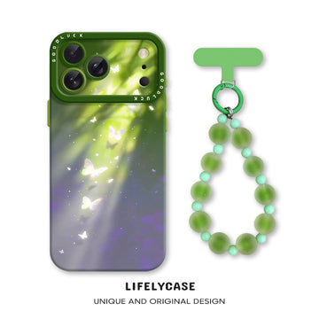 iPhone Beads Series | Dreamy Nature Aesthetic Liquid Silicone Phone Case