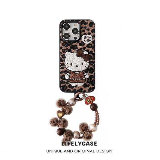 iPhone Lanyard Series | Hello Kitty Plush Phone Case