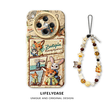 OPPO Series | "Zootopia" Liquid Silicone Phone Case