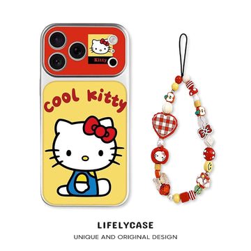 iPhone beads series | Hello Kitty Liquid Silicone Phone Case