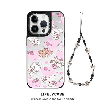 iPhone beads series | Mirror Design Cartoon Phone Case