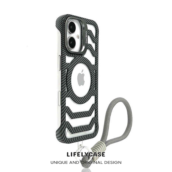 iPhone Lanyard Series | Lens Phone Holder Design Frameless Phone Case