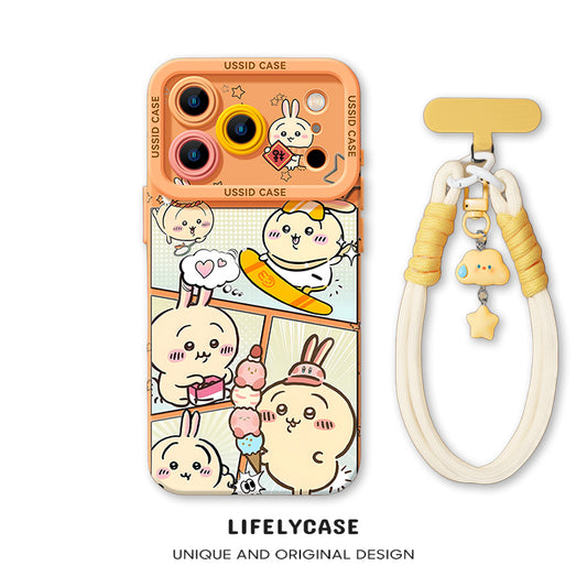 iPhone beads series | Chiikawa Liquid Silicone Phone Case