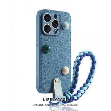 iPhone Lanyard Series | Simple Design Liquid Silicone Phone Case