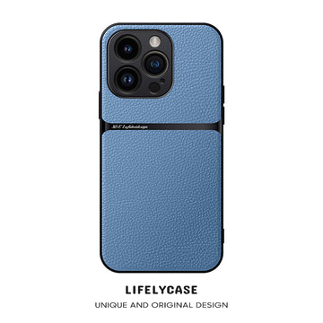 iPhone Series | Skin-Feel Leather Phone Case