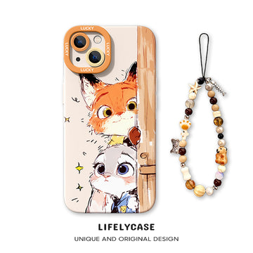 iPhone beads series | Zootopia Liquid Silicone Phone Case