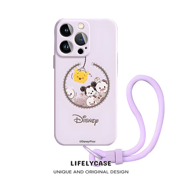 iPhone Lanyard Series | Disney Design Liquid Silicone MagSafe Phone Case