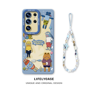 Samsung Series | "Bikini Bottom Buddies" Liquid Silicone Phone Case
