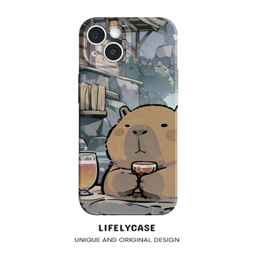 iPhone Series |"capybara" All-Inclusive Painted Phone Case