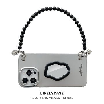 iPhone Lanyard Series | Mirror Stand Design Phone Case