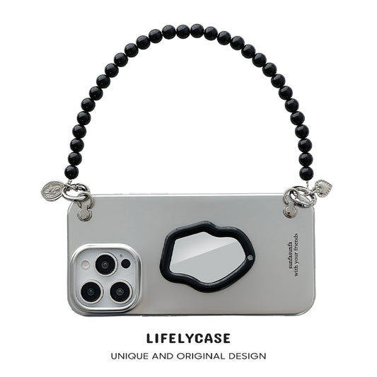 iPhone Lanyard Series | Mirror Stand Design Phone Case