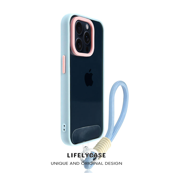 iPhone Lanyard Series | Liquid Silicone Simple Phone Case