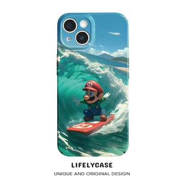 iPhone Series |"Super Mario Bros" All-Inclusive Painted Phone Case