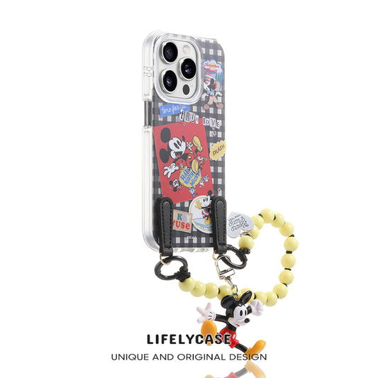 iPhone Lanyard Series | Liquid Silicone Cartoon Phone Case