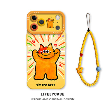 iPhone beads series | Cute Liquid Silicone Phone Case