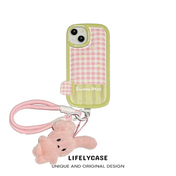 iPhone Lanyard Series | Bunny Charm Phone Case