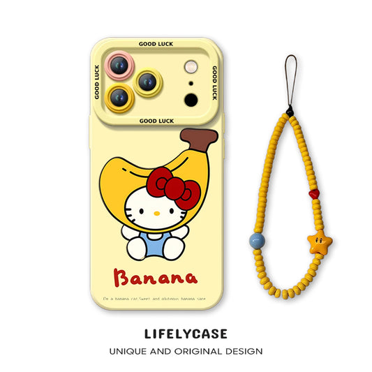 iPhone beads series | Hello Kitty Liquid Silicone Phone Case
