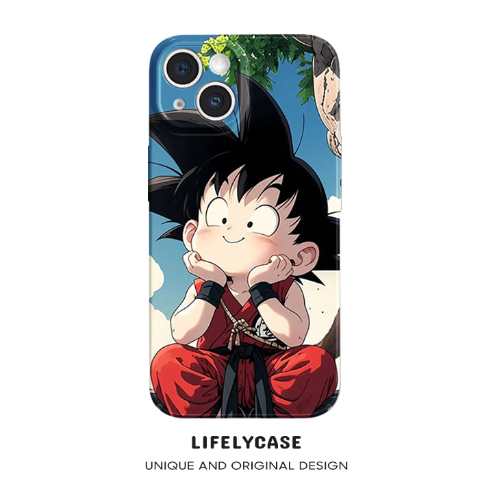 iPhone Series |"Son Goku" All-Inclusive Painted Phone Case