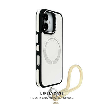 iPhone Lanyard Series | Leather Phone Case,Supports MagSafe