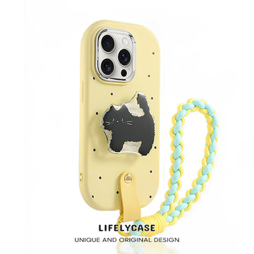 iPhone Lanyard Series | Liquid Silicone Phone Case with Airbag Holder