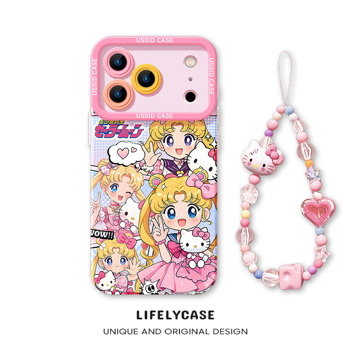 iPhone beads series | Sailor Moon Liquid Silicone Phone Case