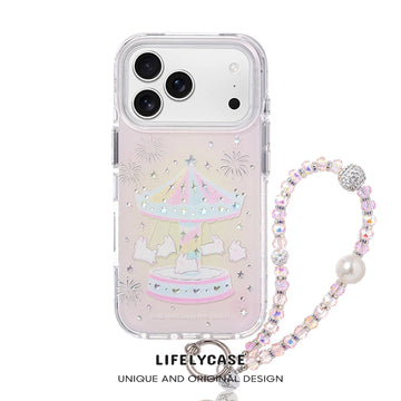 iPhone Lanyard Series | Cartoon Phone Case with a Keychain
