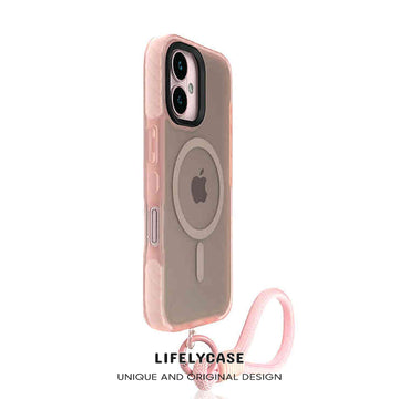 iPhone Lanyard Series | Liquid Silicone MagSafe Magnetic Phone Case