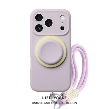 iPhone Lanyard Series | Liquid Silicone Phone Case, Supports Magsafe