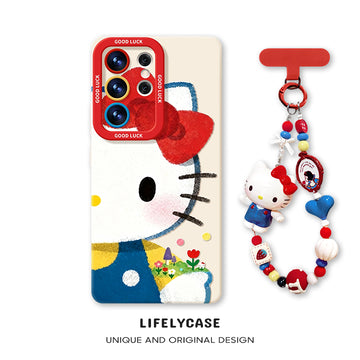 Samsung Series | "Hello Kitty" Liquid Silicone Phone Case