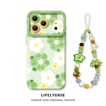 iPhone beads series | Creative and Fresh Liquid Silicone Phone Case