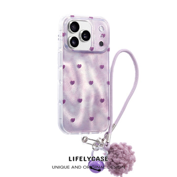 iPhone Lanyard Series | Cartoon Phone Case with a Keychain
