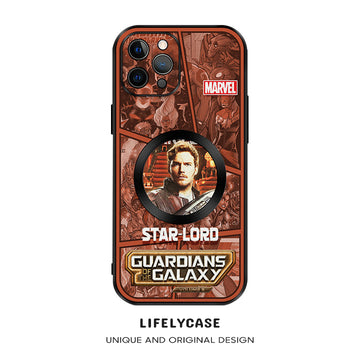 iPhone MagSafe Series | Guardians of the Galaxy Cartoon Leather Phone Case
