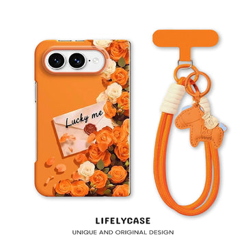 iPhone Duo | Aesthetic Floral Phone Case with Matching Beaded Bracelet