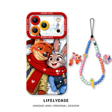 iPhone beads series | Zootopia Liquid Silicone Phone Case