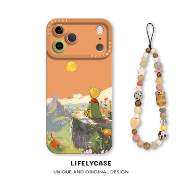 iPhone beads series | Cute Liquid Silicone Phone Case