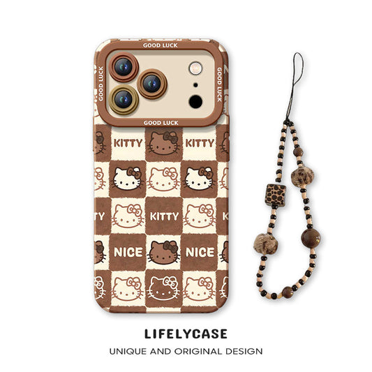 iPhone beads series | Hello Kitty Liquid Silicone Phone Case