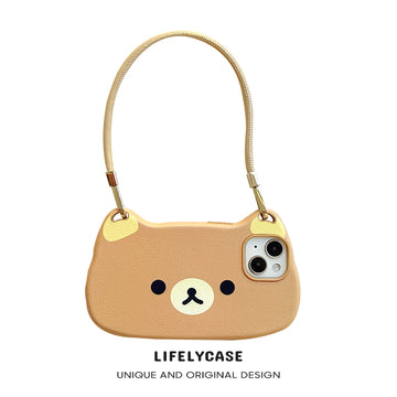 iPhone Lanyard Series | Bear Handbag Design Phone Case