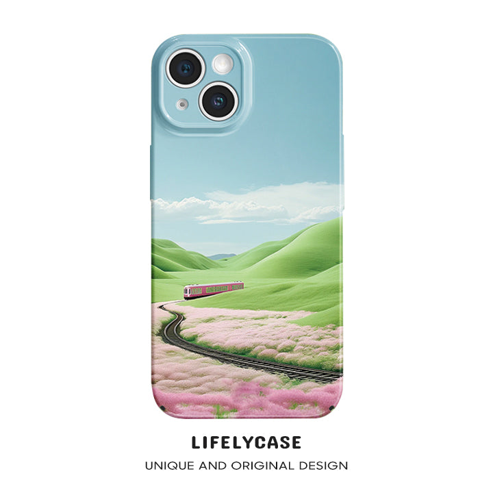 iPhone Series |"Romantic Spring" All-Inclusive Painted Phone Case