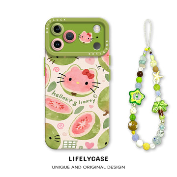iPhone beads series | Hello Kitty Liquid Silicone Phone Case