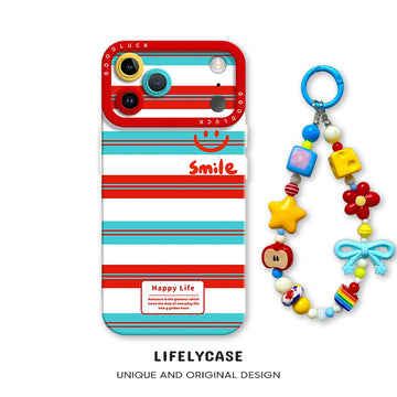 iPhone beads series | Cute Liquid Silicone Phone Case