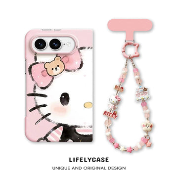 iPhone Duo | Hello Kitty Phone Case with Matching Beaded Bracelet