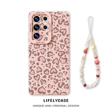 Samsung Series | Leopard Print Liquid Silicone Phone Case