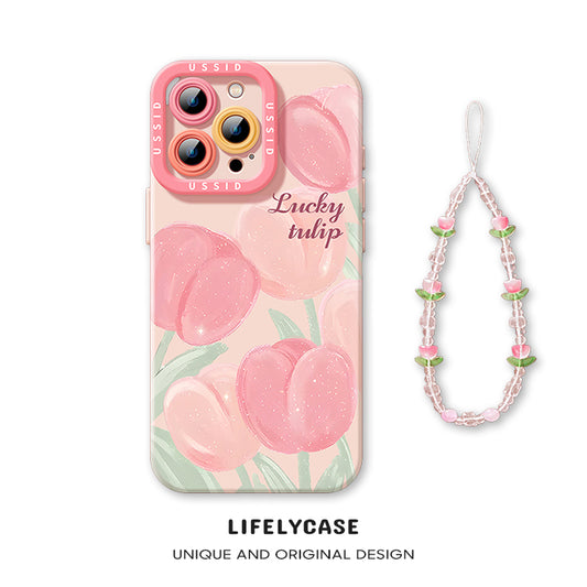 iPhone beads series | Fruit Series Liquid Silicone Phone Case