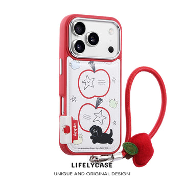 iPhone Lanyard Series | Cartoon Phone Case with a Keychain